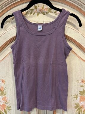 Vintage Y2K Petit Bateau faded plum tank top